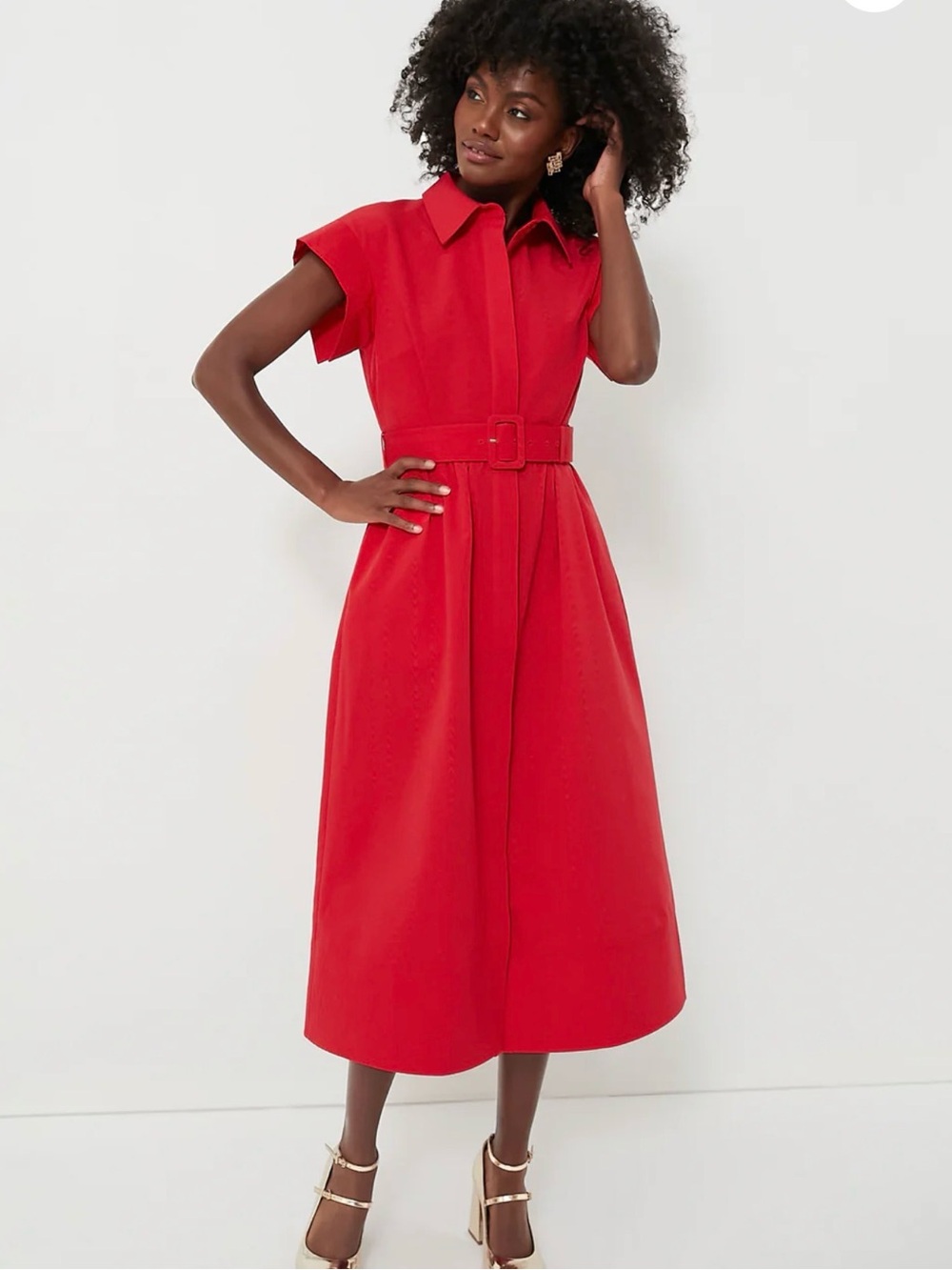 NWT Tuckernuck Red Chloe Dress